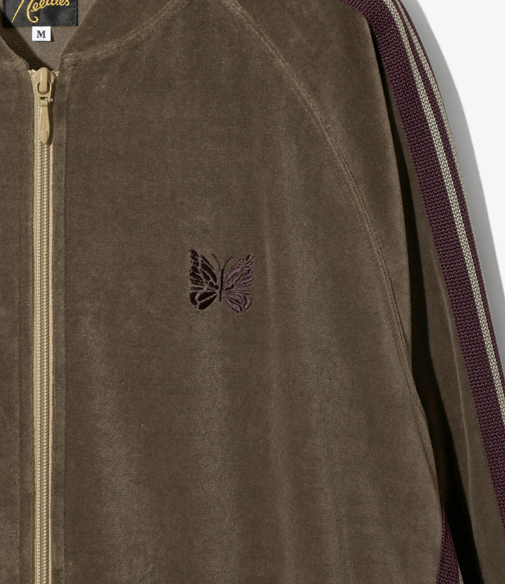 Needles - Rib Collar Track Jacket - C/PE Velour