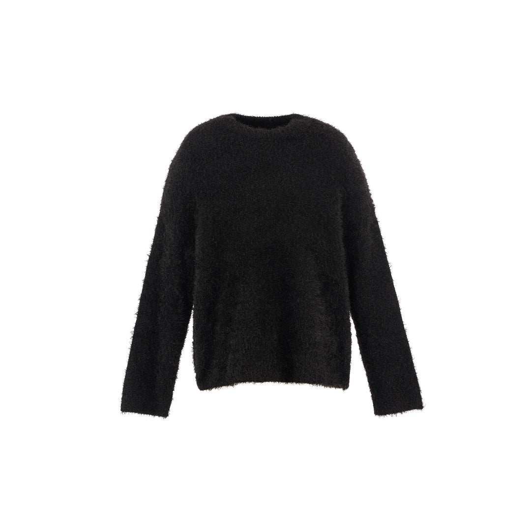 CREW NECK KNIT/GLITTER