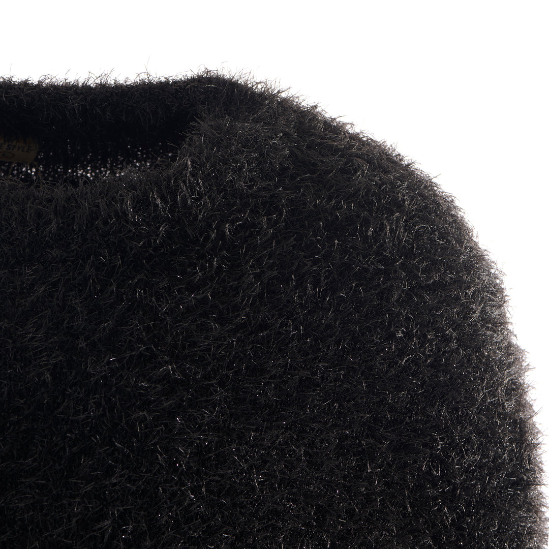 CREW NECK KNIT/GLITTER