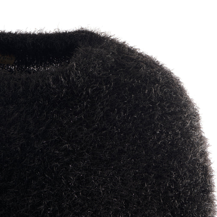 CREW NECK KNIT/GLITTER