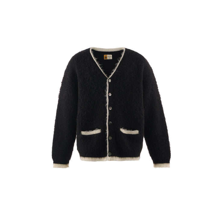 SAINT MICHAEL - KNIT CARDIGAN/TRIM