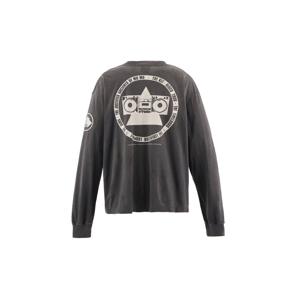 SAINT MICHAEL - KLF_LS TEE/WHITE KLF