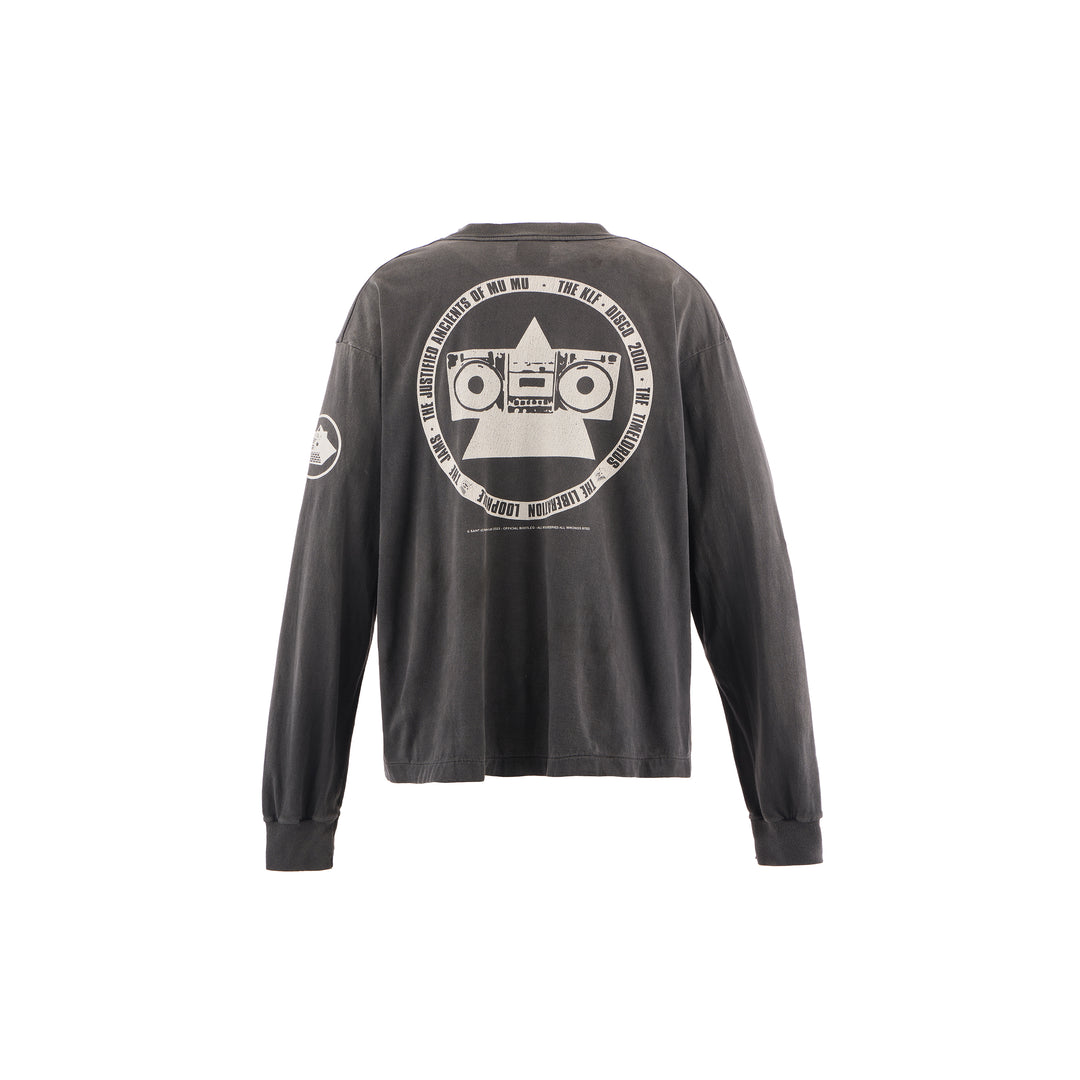 SAINT MICHAEL - KLF_LS TEE/WHITE KLF