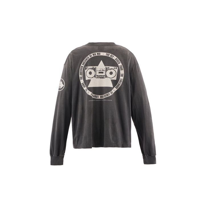 SAINT MICHAEL - KLF_LS TEE/WHITE KLF