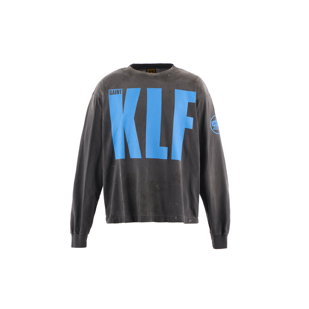 SAINT MICHAEL - KLF_LS TEE/BLUE KLF