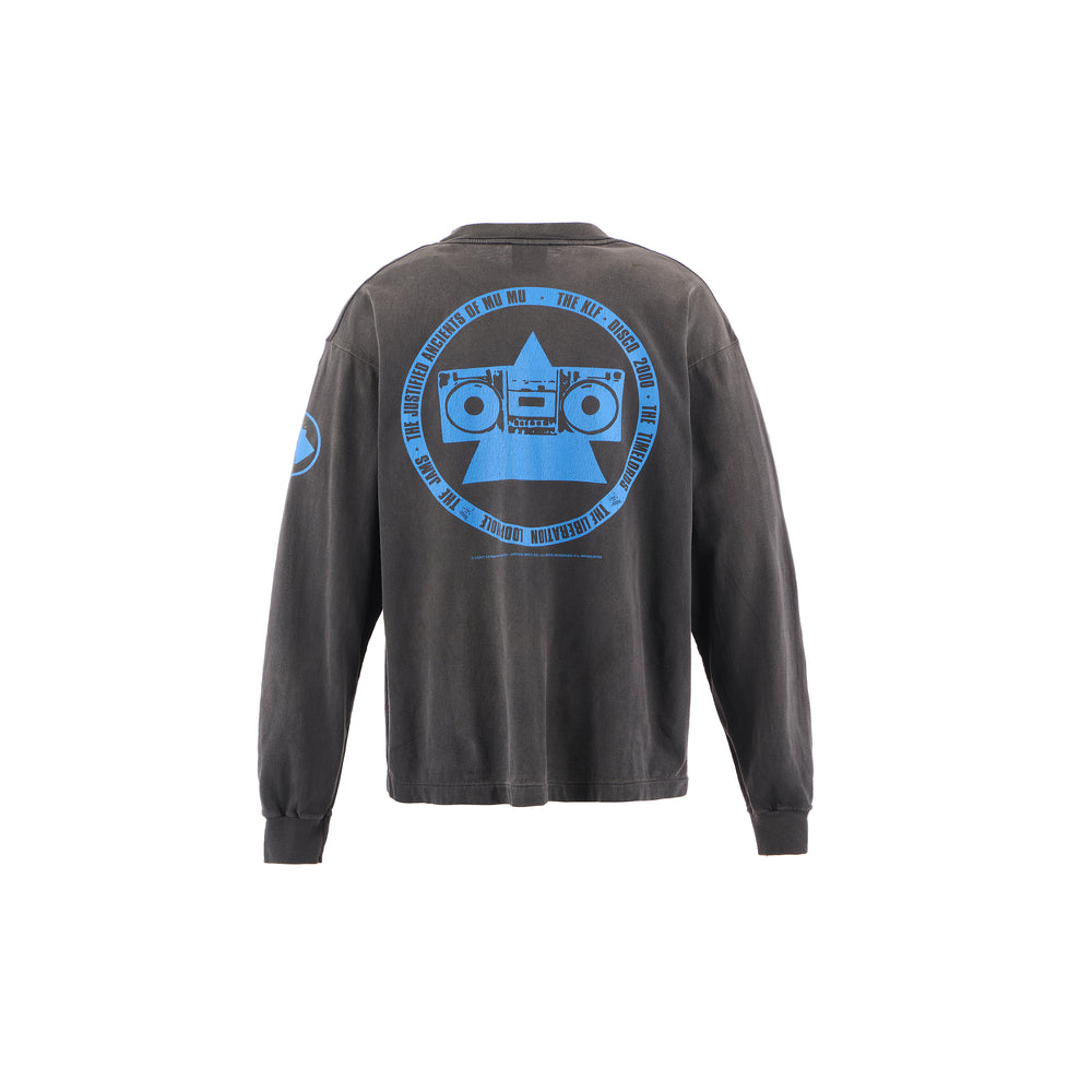SAINT MICHAEL - KLF_LS TEE/BLUE KLF