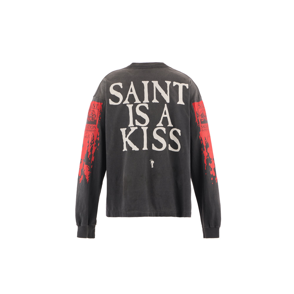 SAINT MICHAEL - LS TEE/SAINT IS A KISS