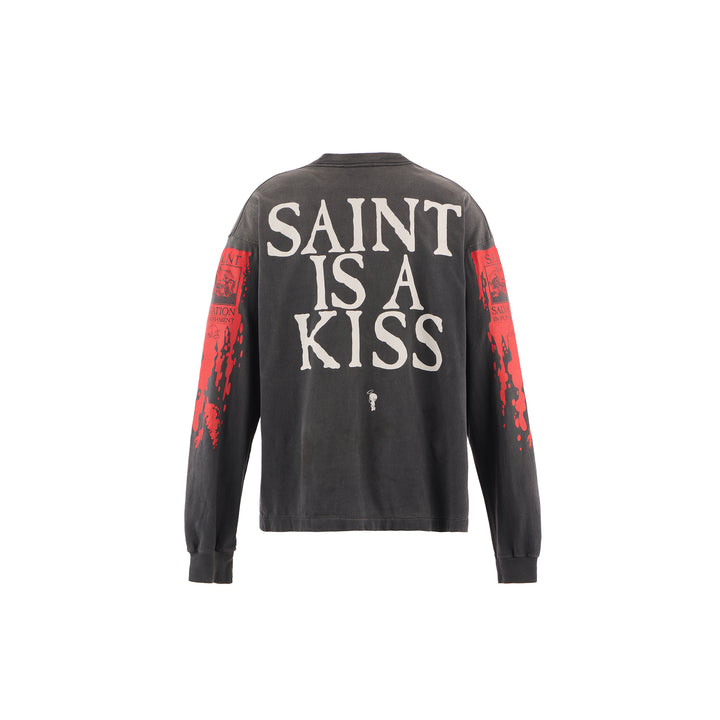 SAINT MICHAEL - LS TEE/SAINT IS A KISS
