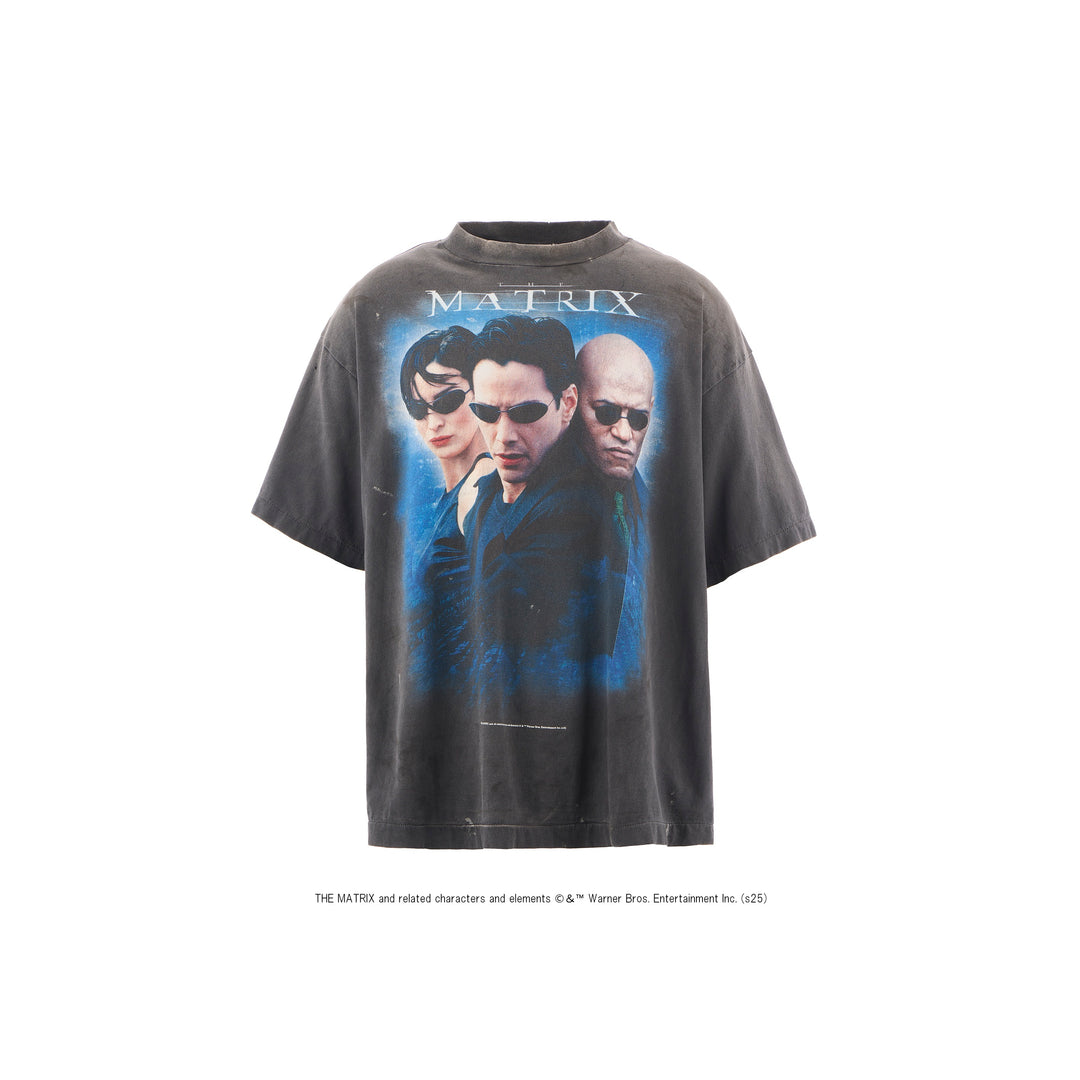 SAINT MICHAEL - MTRX_SS TEE/THE MATRIX WHITE LOGO