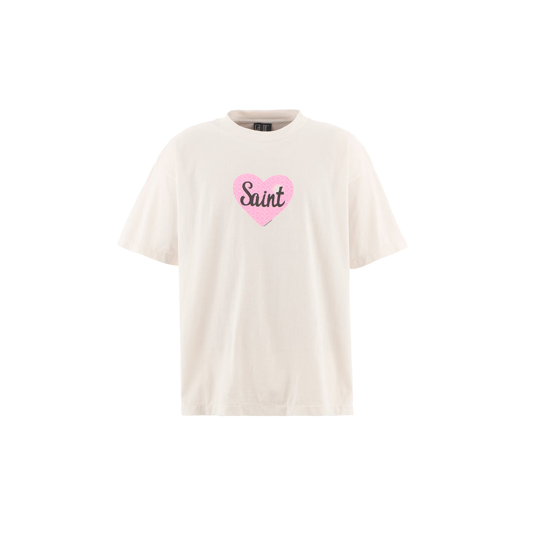 SAINT MICHAEL - SS TEE/HEART SAINT