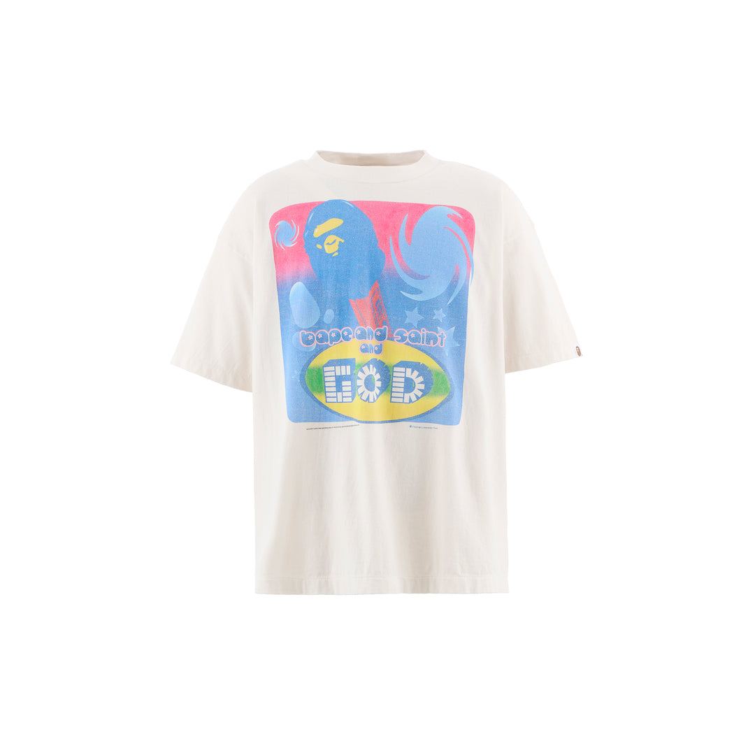 SAINT MICHAEL - BAPE_SS TEE/GOD