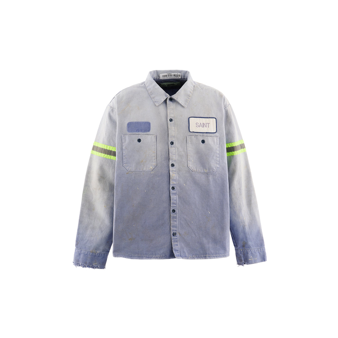 SAINT MICHAEL - COTTON SHIRT/LINE