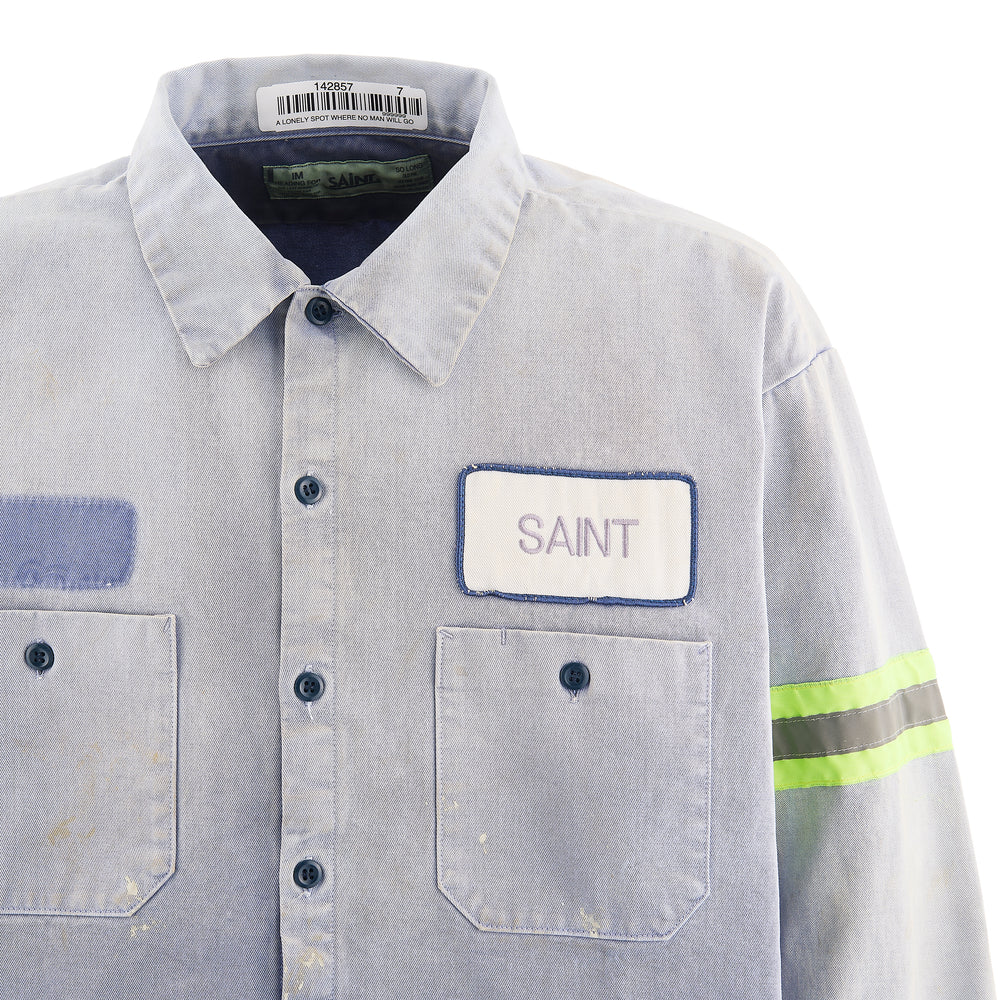 SAINT MICHAEL - COTTON SHIRT/LINE