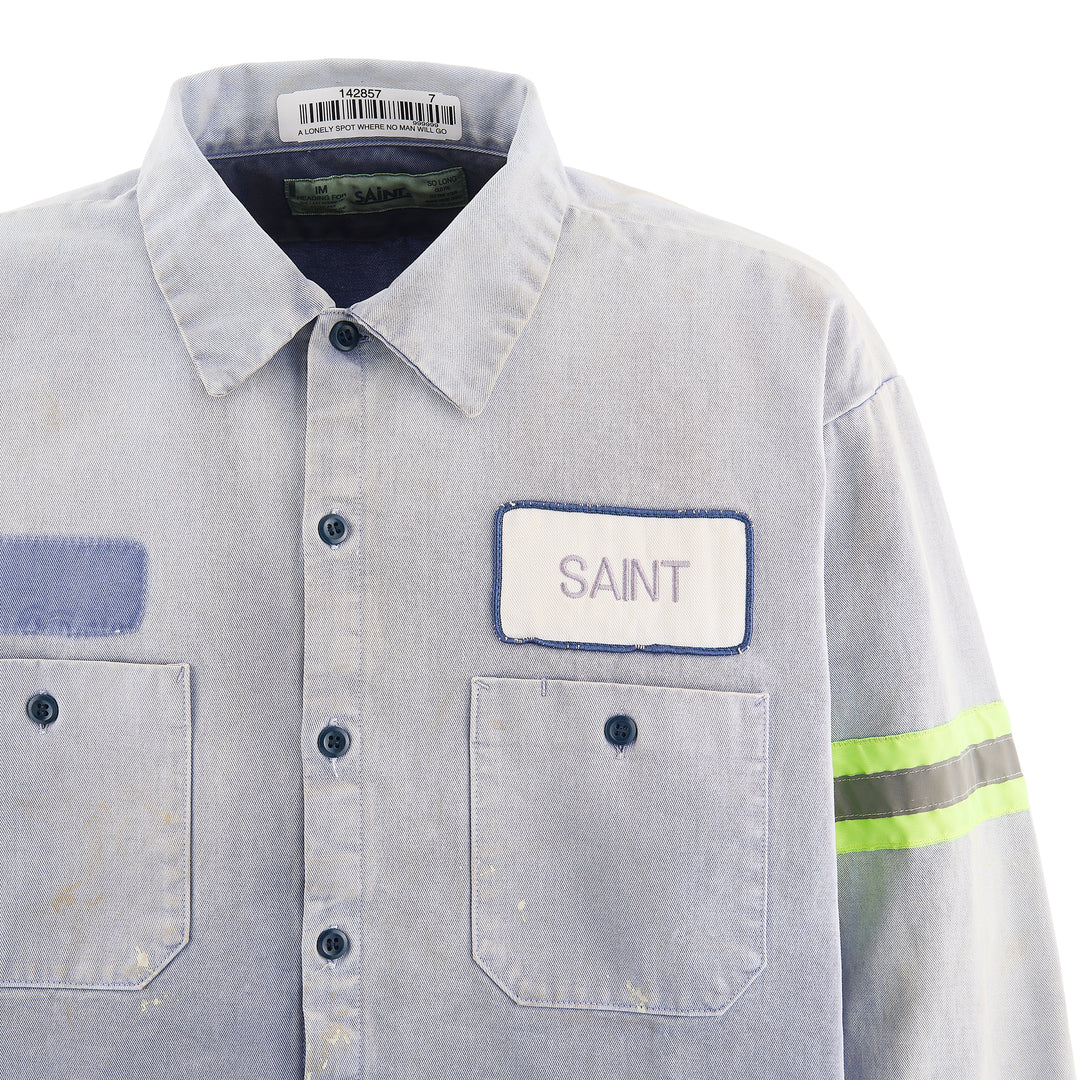 SAINT MICHAEL - COTTON SHIRT/LINE