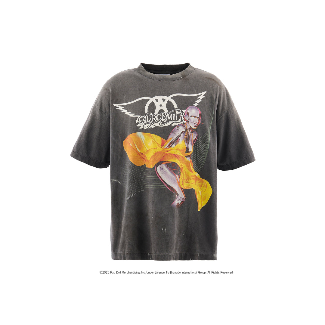 SAINT MICHAEL - SS T-SHIRT/AEROSMITH