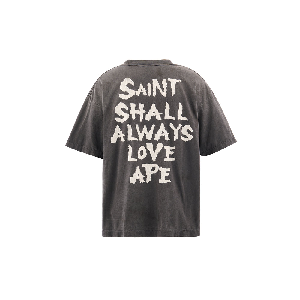 SAINT MICHAEL - BAPE_SS T-SHIRT/ALL WAYS LOVE