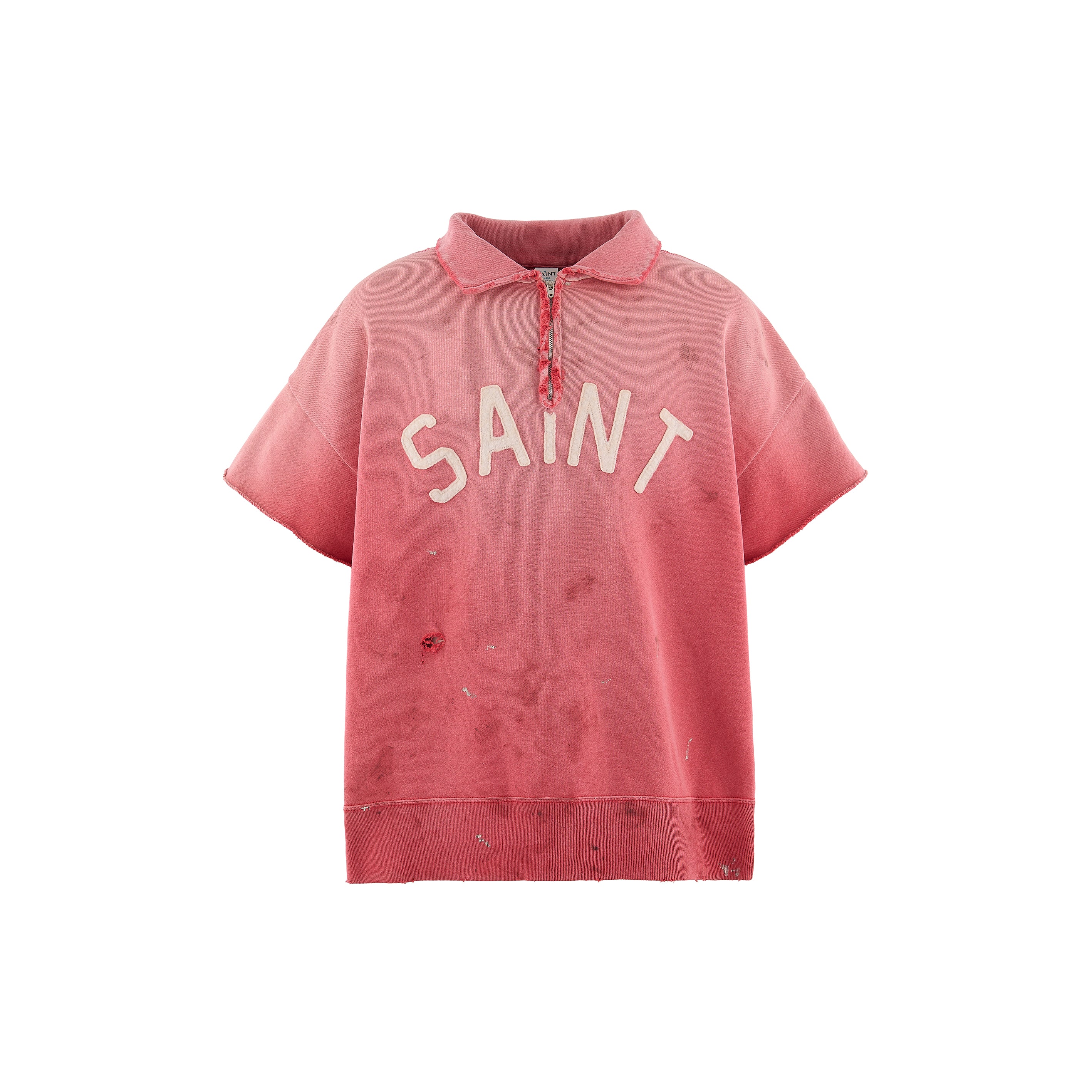 SAINT Mxxxxxx(セントマイケル) | SS HALF ZIP SWEAT/SAINT ショート