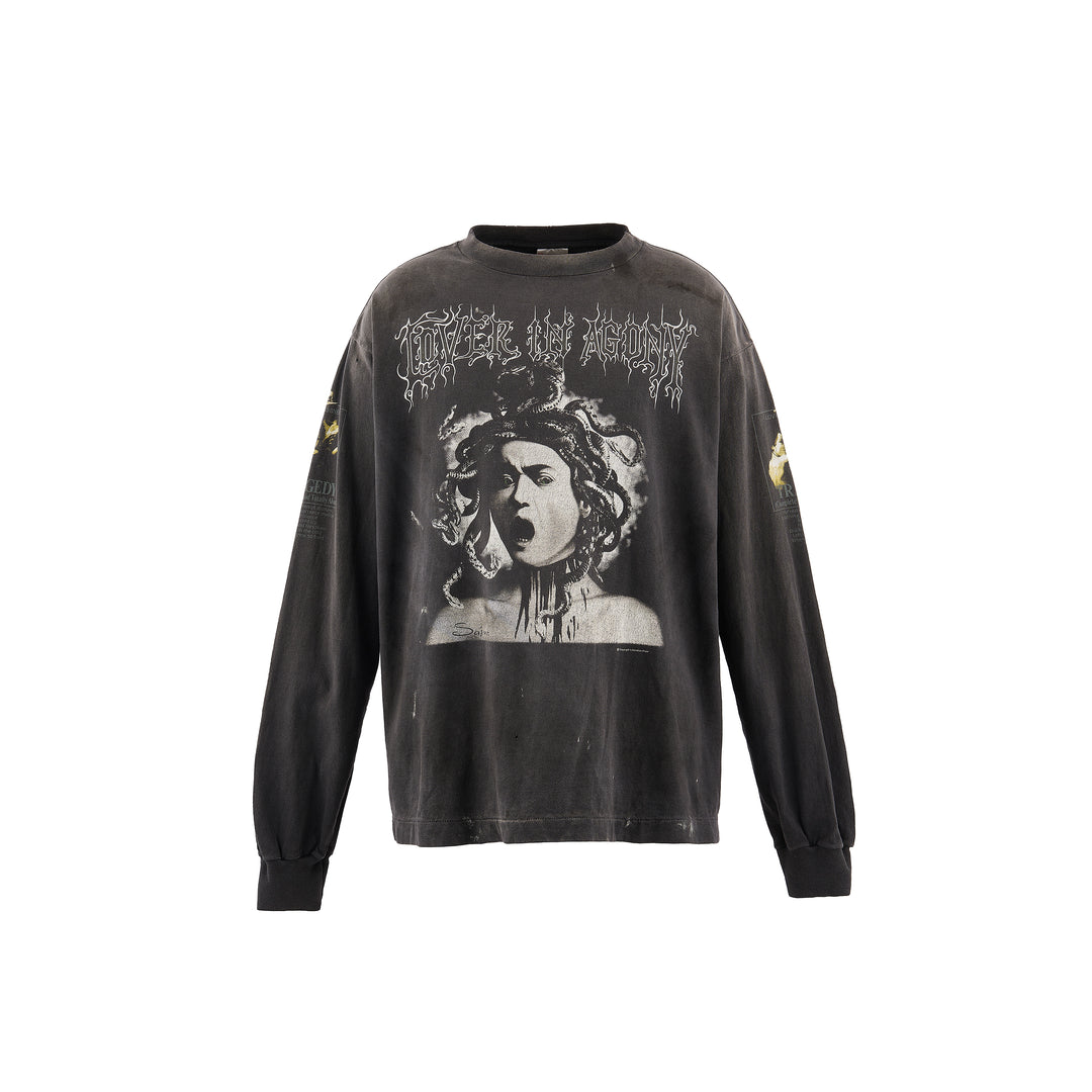 SAINT MICHAEL - LS T-SHIRT/MEDUSA