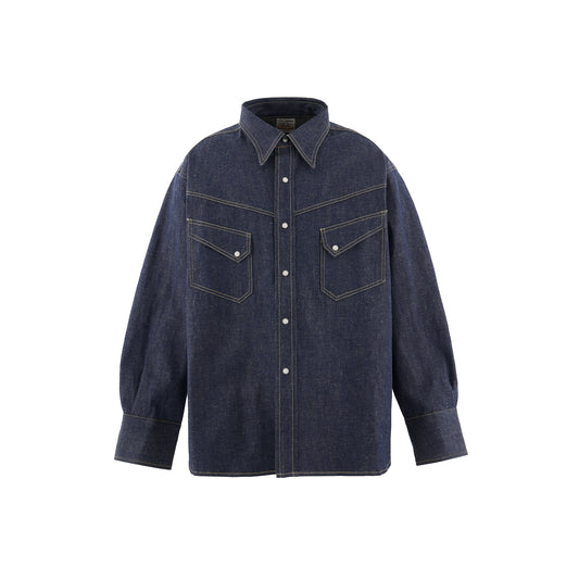 SAINT MICHAEL - BBJ_DENIM SHIRT/REGID