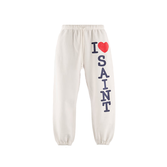 SWEAT PANTS/I LOVE SAINT