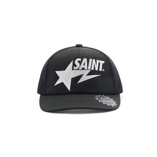 SAINT MICHAEL - BAPE_MESH CAP