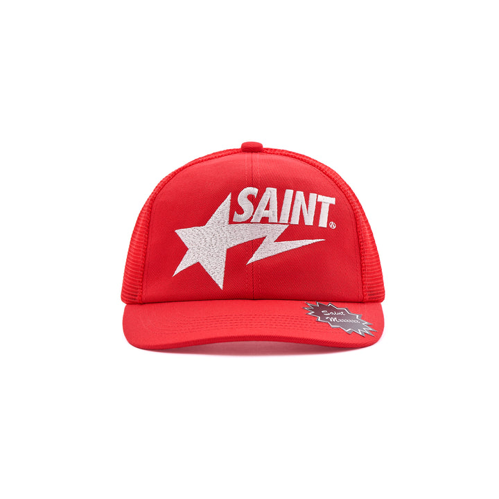 SAINT MICHAEL - BAPE_MESH CAP