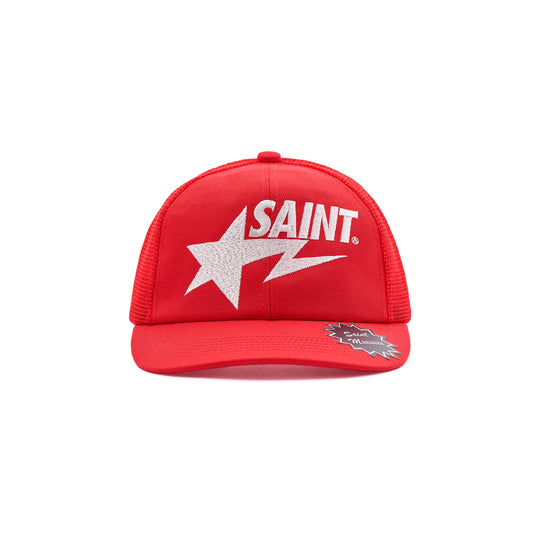 SAINT MICHAEL - BAPE_MESH CAP