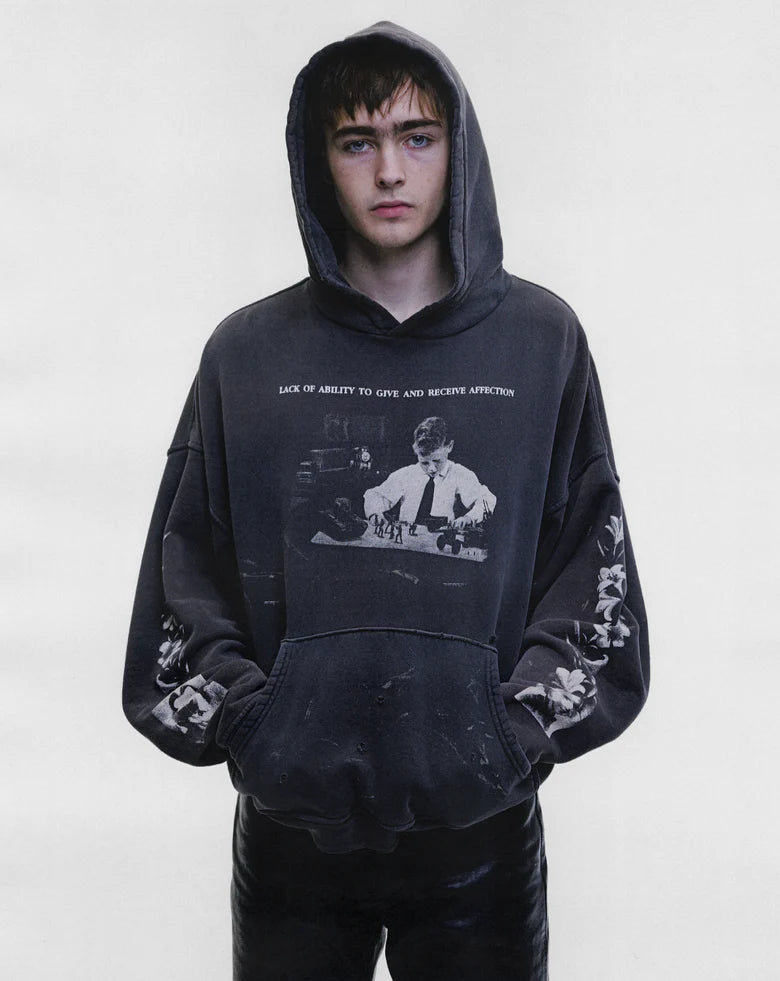 HEAD AGAINST THE BARS HOODIE
