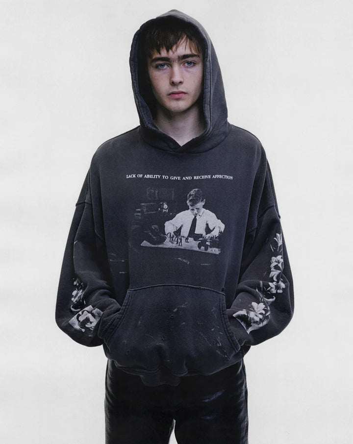 HEAD AGAINST THE BARS HOODIE