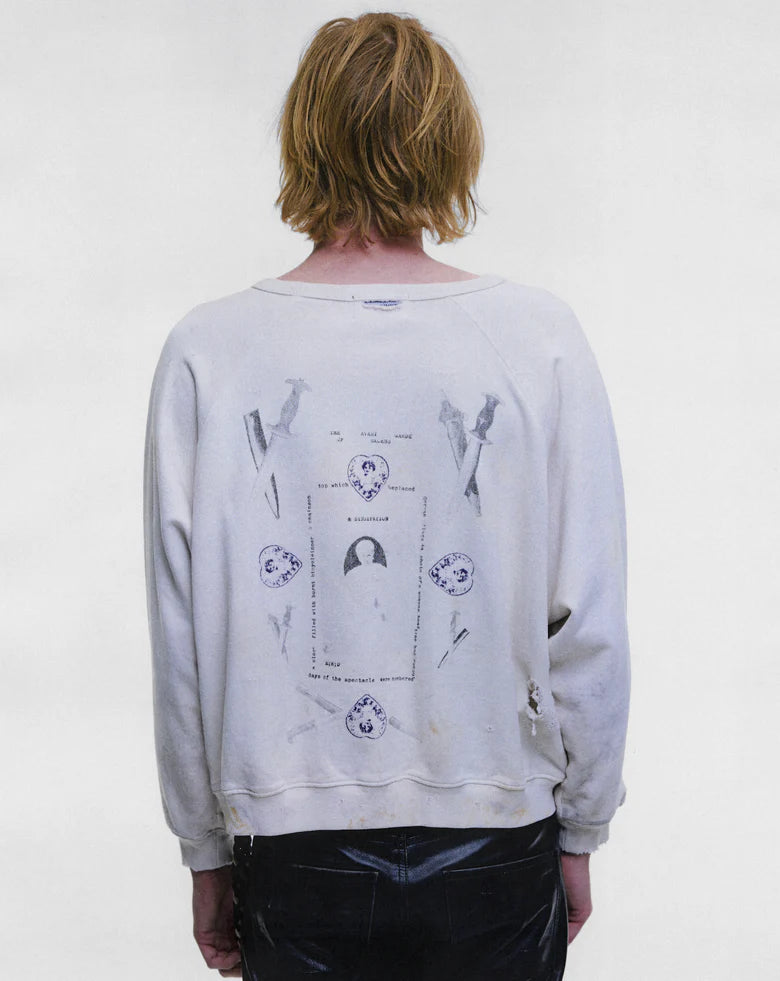 EMMANUELLE IV RAGLAN CREWNECK