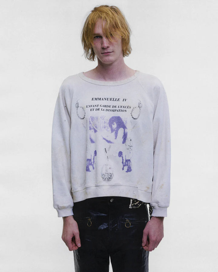 EMMANUELLE IV RAGLAN CREWNECK