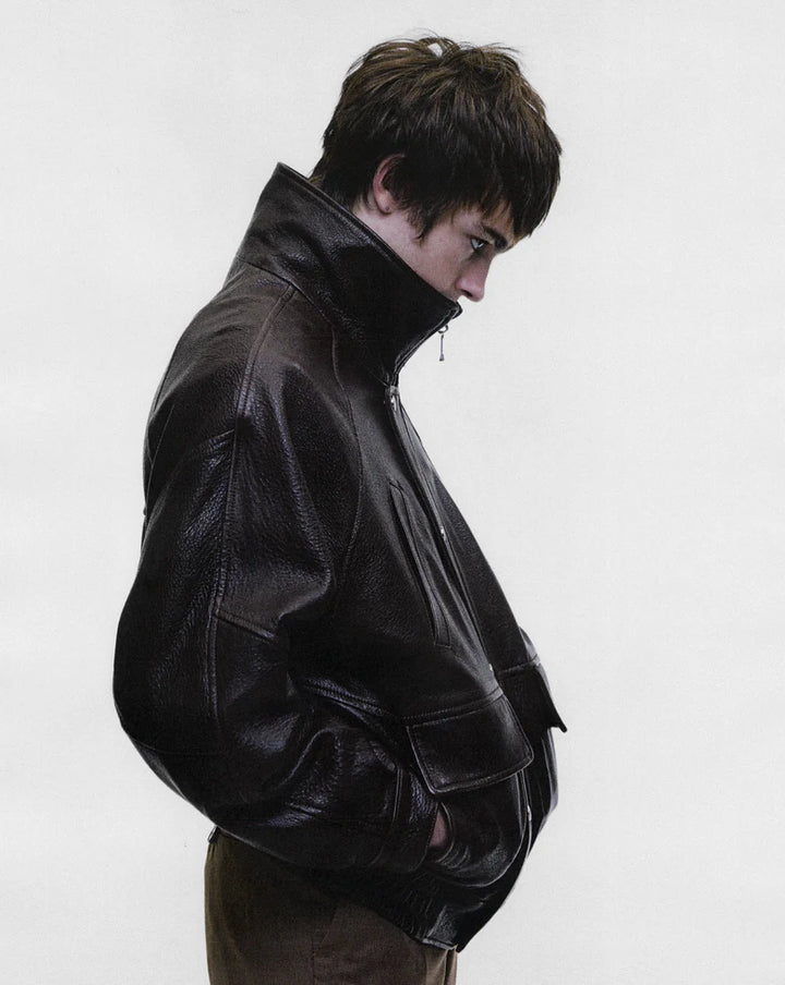 PRINCE PHILLIP'S CHILDHOOD LEATHER JACKET