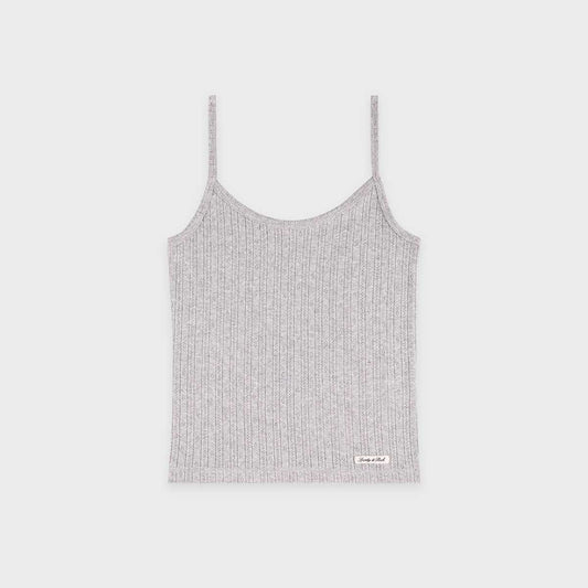 Signature Logo Pointelle Tank