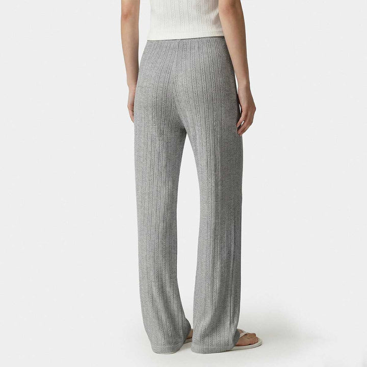 Signature Logo Pointelle Trousers