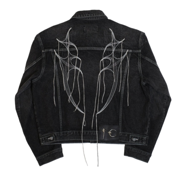 THUG CLUB - Tribal Tree Denim Jacket