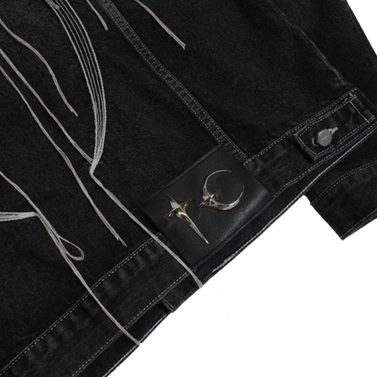 Tribal Tree Denim Jacket – Why are you here?