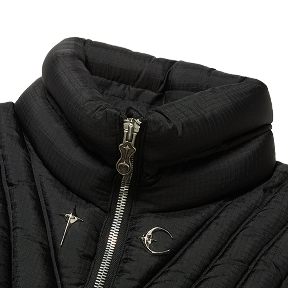 Thug Club: Black War Life Down Jacket | SSENSE