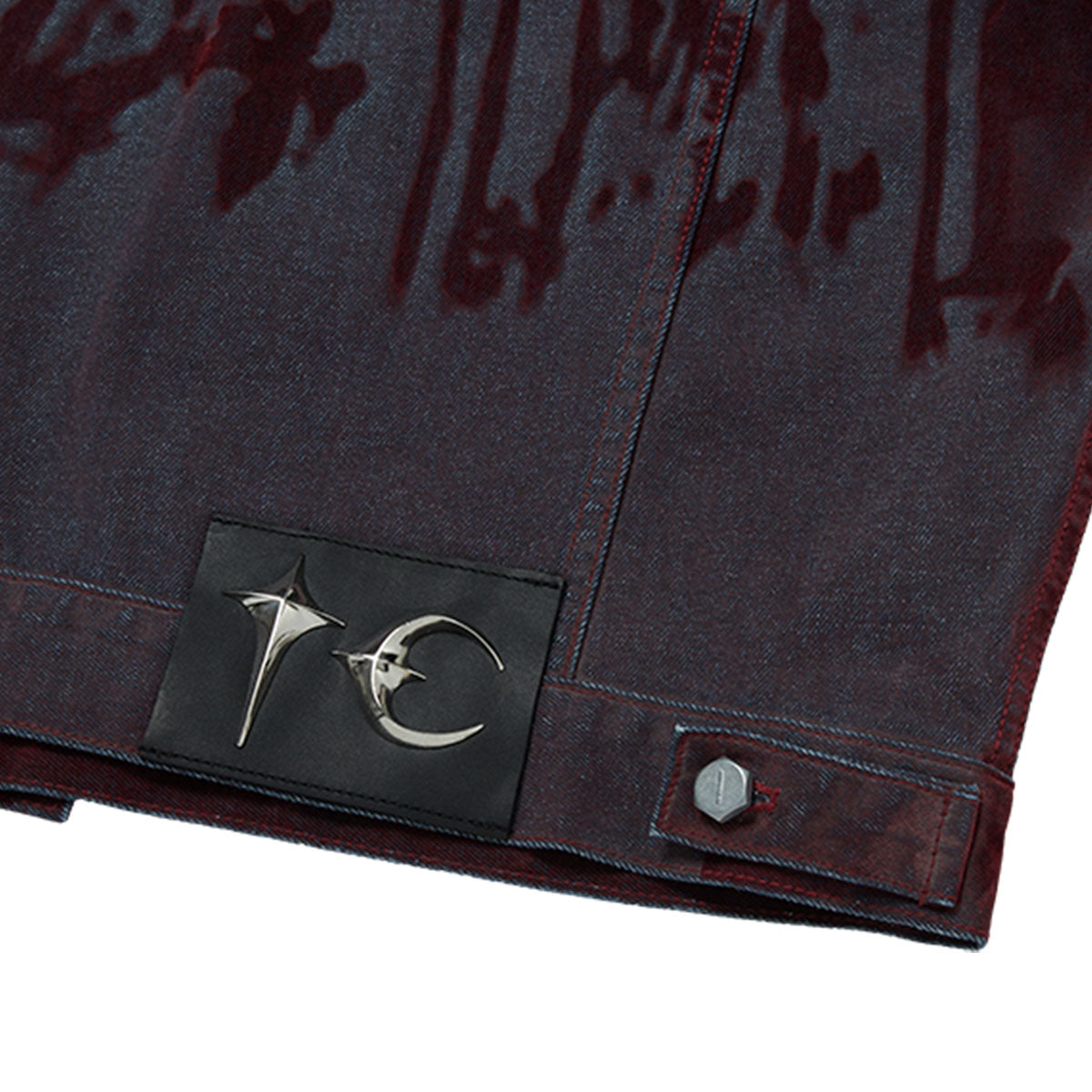 THUG CLUB サグクラブ Blood Lazered デニムジャケット Thug Club - 【残り一点】Blood Lazered Denim Jacket | ACRMTSM
