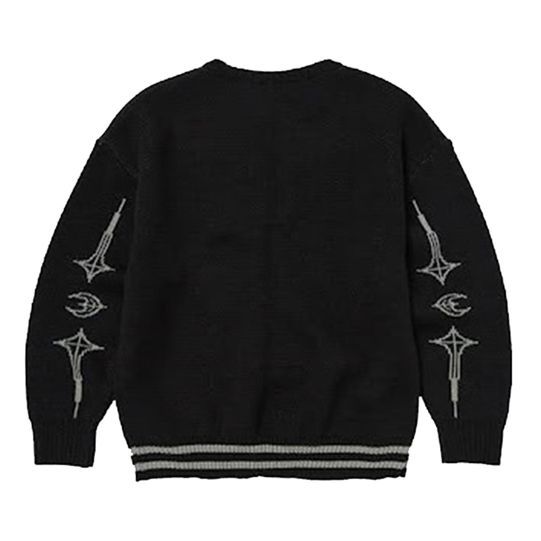 THUG CLUB - TC Bone Knit Sweater