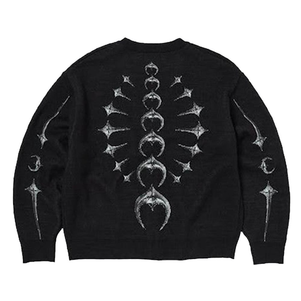 THUG CLUB - TC Bone Knit Cardigan