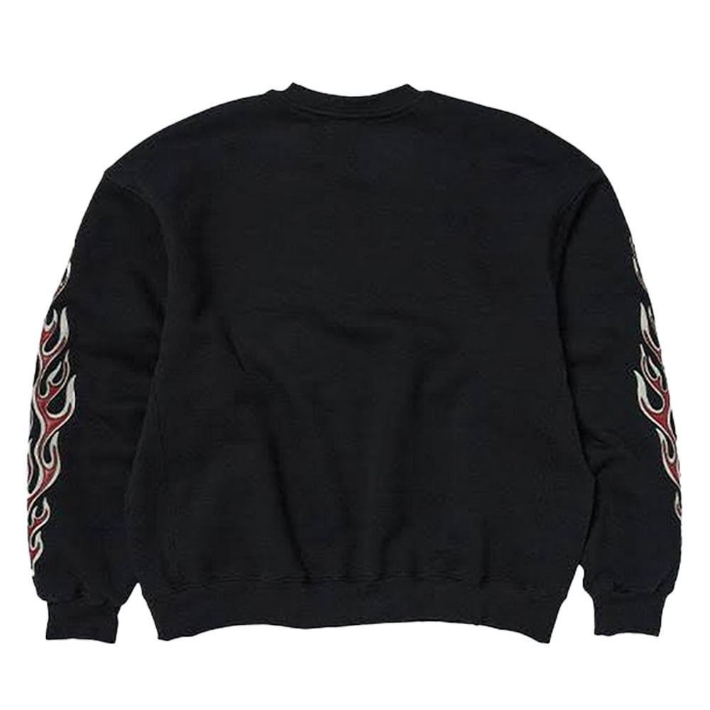 THUG CLUB - Leather Flame Hoodie