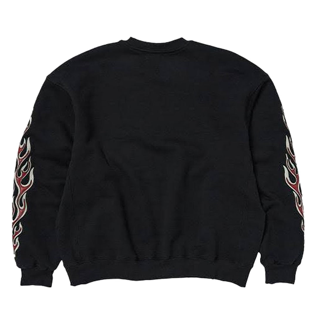 THUG CLUB - Leather Flame Hoodie