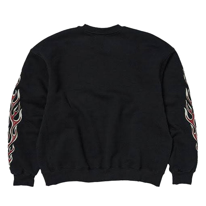 THUG CLUB - Leather Flame Hoodie