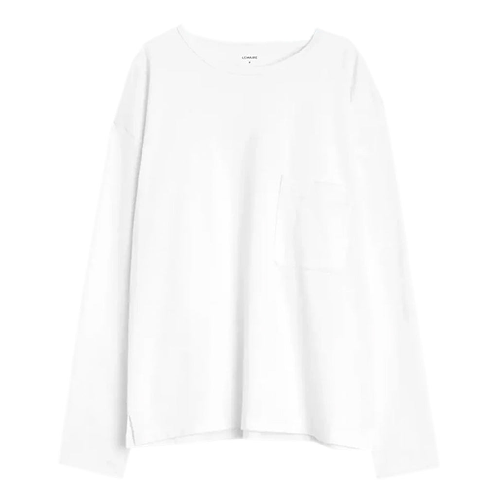 Lemaire｜ (Boxy Ls T-shirt (TO1340 LJ1010 001)) T-shirt LEMAIRE Boxy ls T-shirt To1340.lj1010 of Men | Ventis
