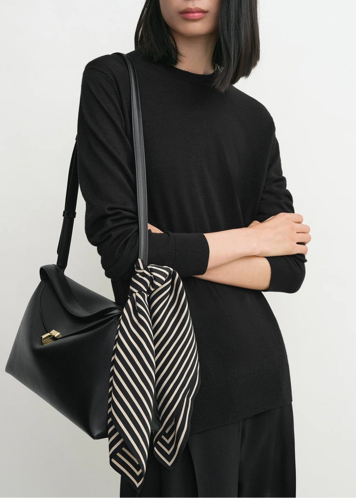 TOTEME - Signature monogram silk scarf