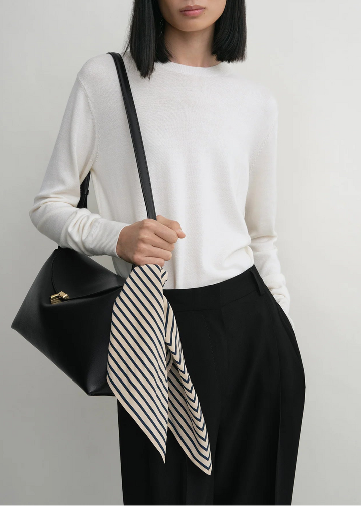 TOTEME - Signature monogram silk scarf
