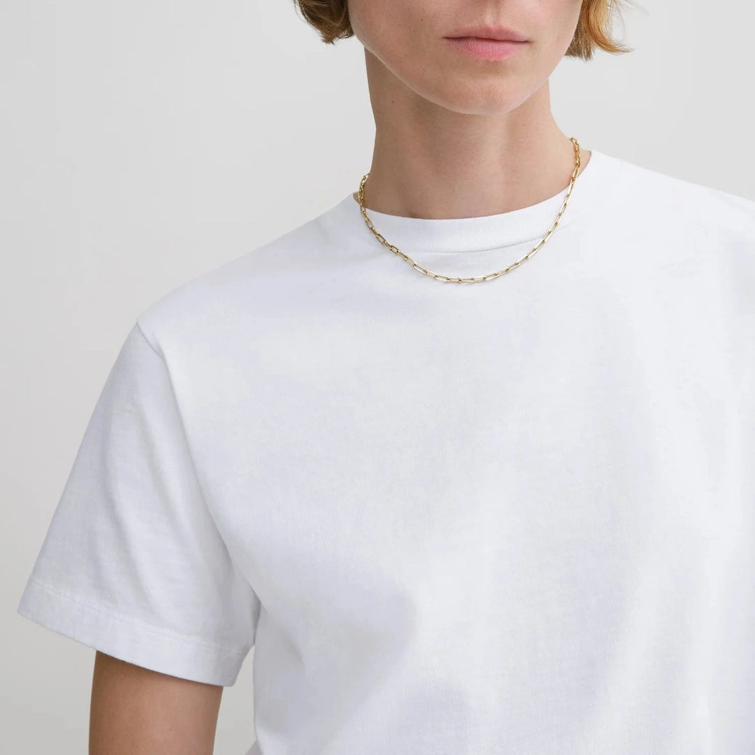 Classic Cotton TEE OFF WHITE