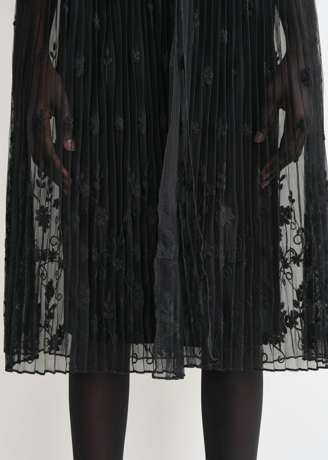TOTEME - Floral tulle cape