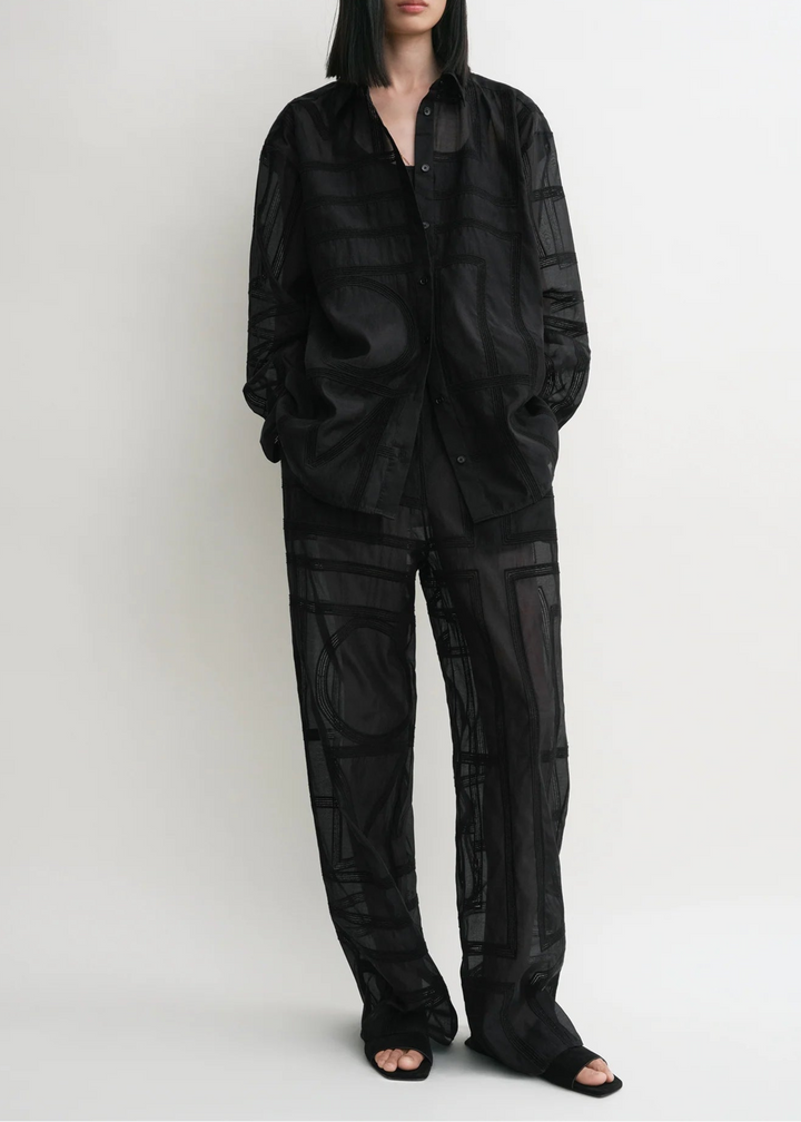 TOTEME - Classic crochet shirt
