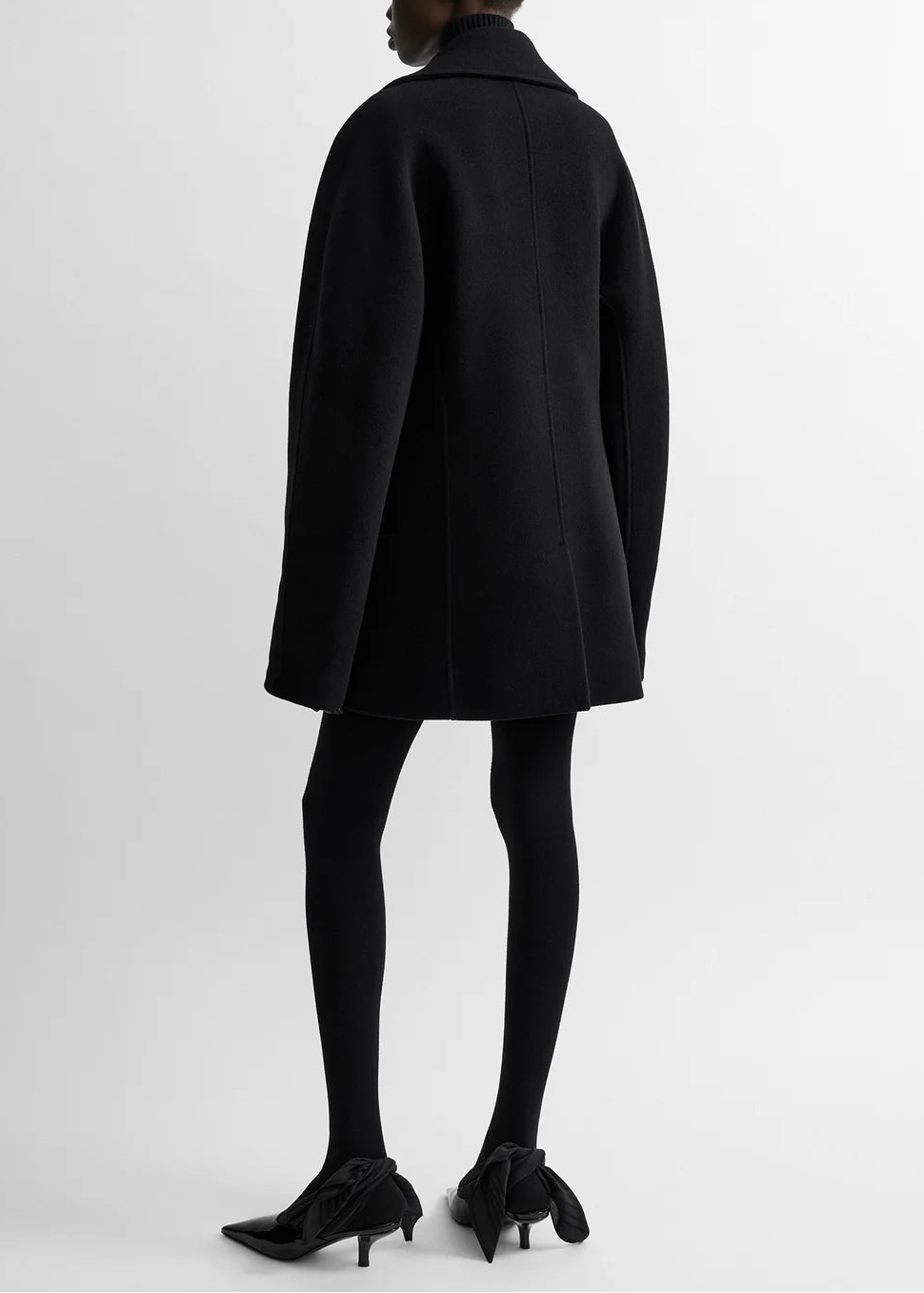 Rounded peacoat